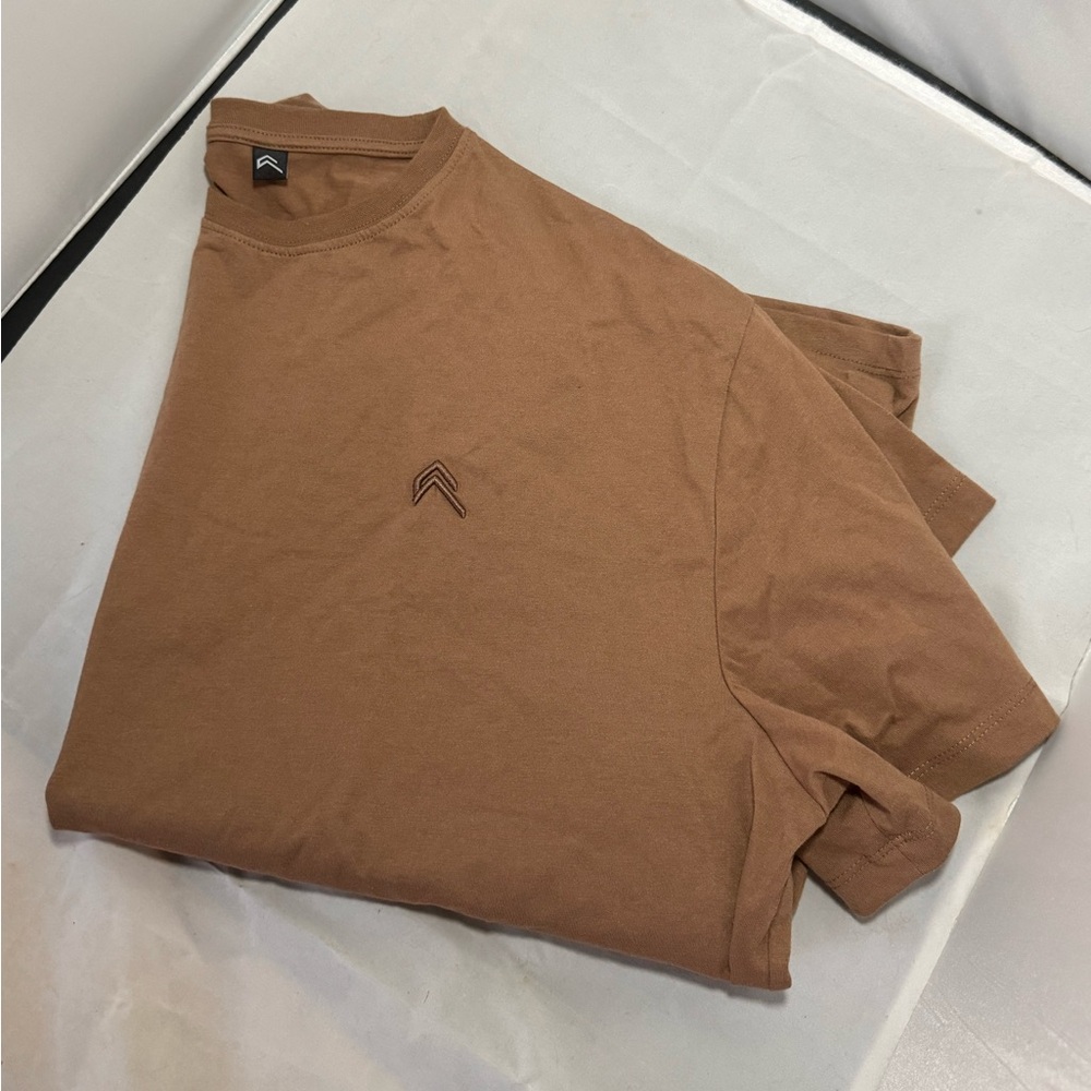 Classic Oversized Lightweight T-Shirt - Walnut